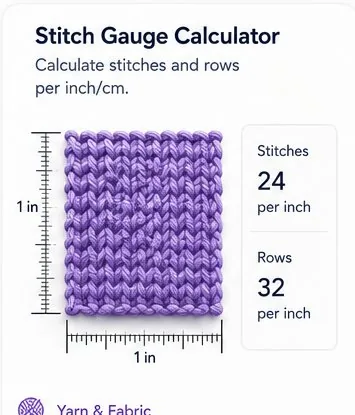 Stitch Gauge Calculator