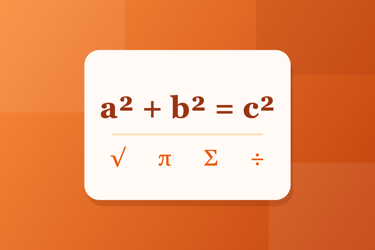 Formulas